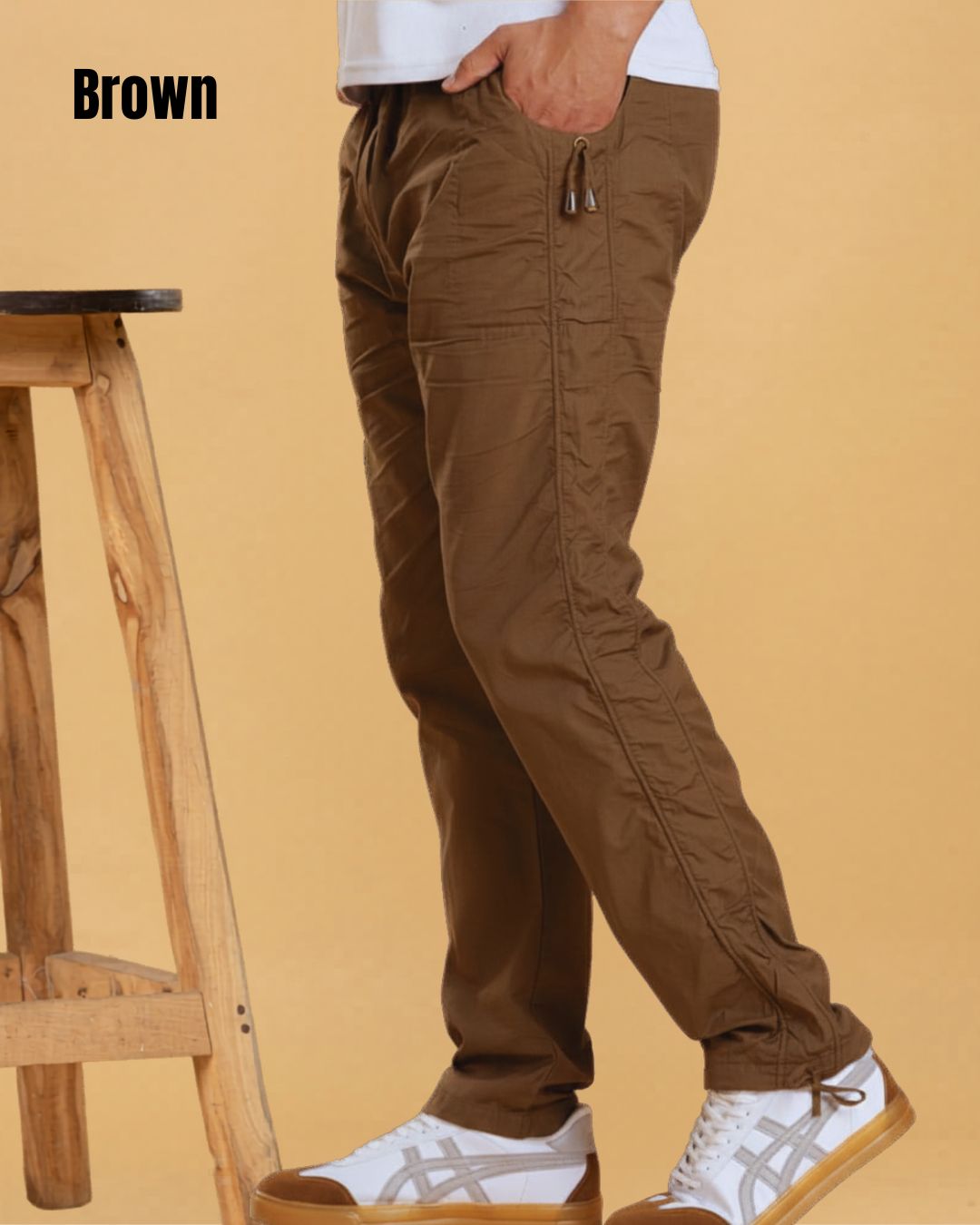 Pick Any 2 Loose-Fit Cotton Pants Combo