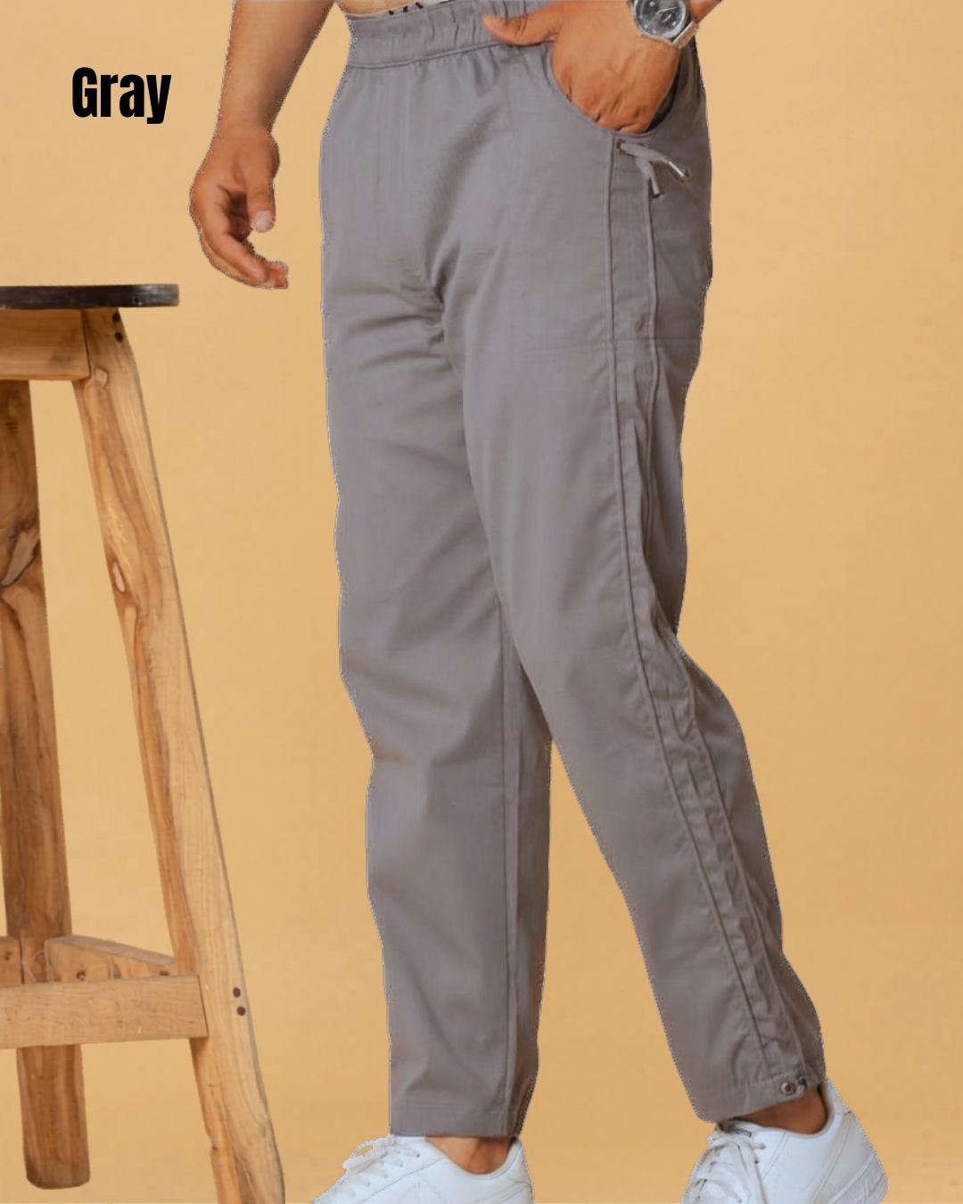 Pick Any 2 Loose-Fit Cotton Pants Combo